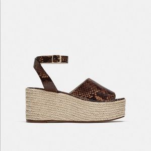 Zara wedges